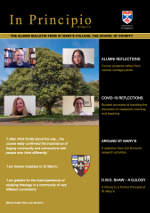 Cover of alumni magazine